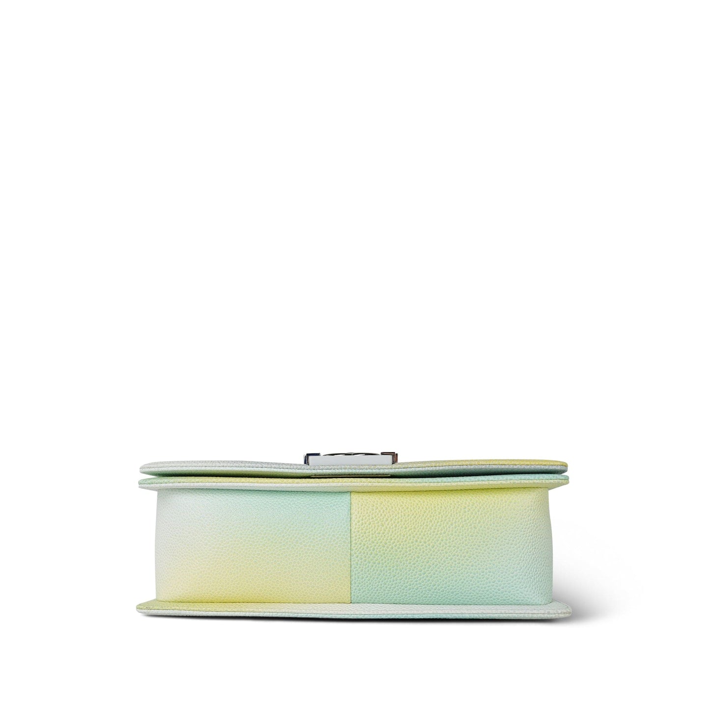 18P Cuba Rainbow Caviar Quilted Boy Bag Old Medium Silver Hardware